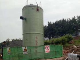 日提升600立方預制一體化污水提升泵站