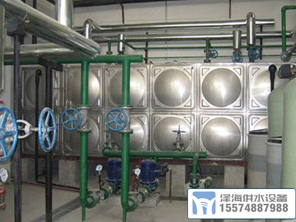 工業不銹鋼水箱用于職工宿舍用水