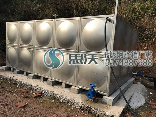 組合式不銹鋼水箱風格新穎